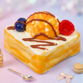 【送料0円！】ぷにぷにソースのしあわせブレッド！揉み心地も抜群なもちもちスクイーズ！