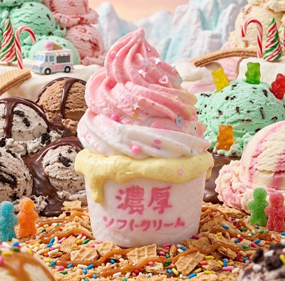 【国内即日発送！】MOCCHI.濃厚ソフトクリームシリーズ　もちもちトロトロの新感覚スクイーズ！