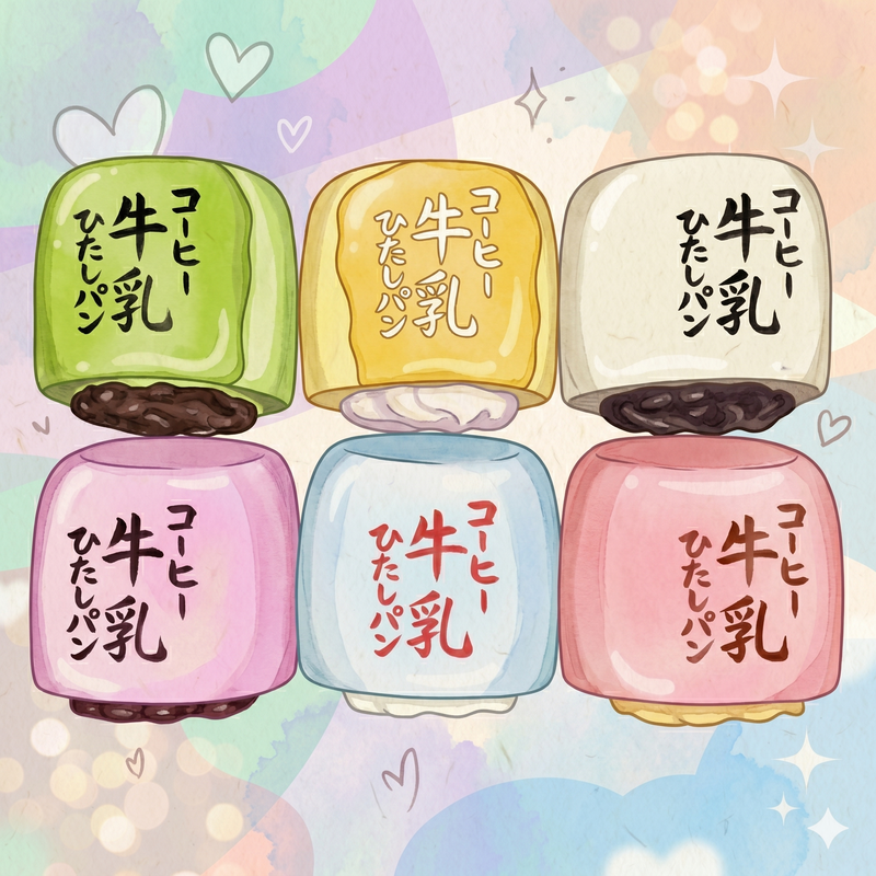 MOCCHI.コーヒー牛乳スクイーズ
