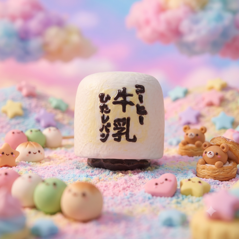 MOCCHI.コーヒー牛乳スクイーズ